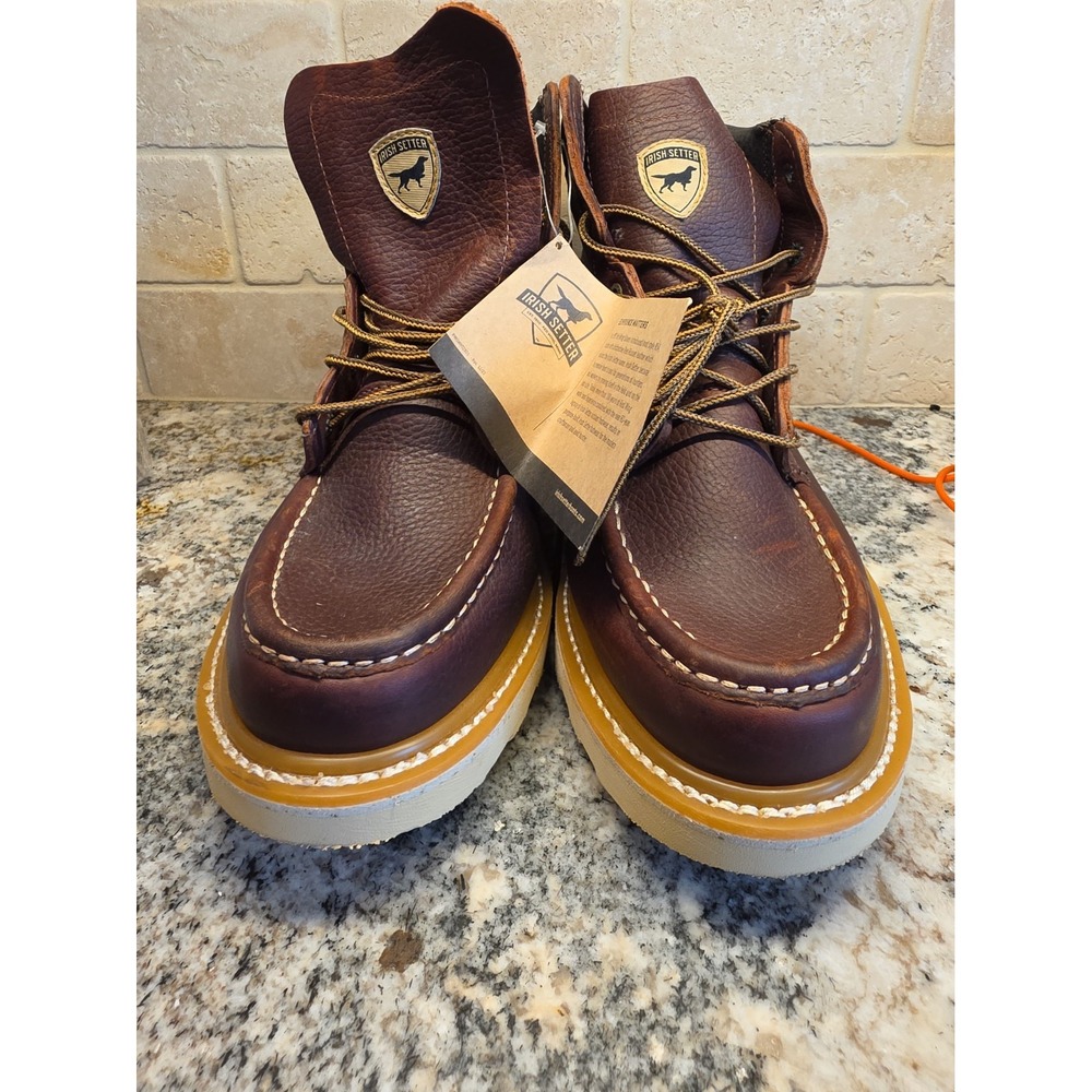 Work Boot Irish Setter, Ashby, 6" Soft Toe, Full Grain Leather, Goodyear Welted